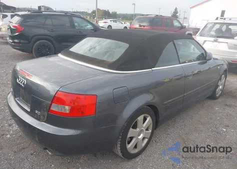 2004 Audi A4 3.0 from USA, damaged, VIN WAUDT48HX4K013162